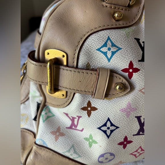 Authentic LOUIS VUITTON x Takashi Murakami Multicolor Claudia bag - Picture 4 of 16